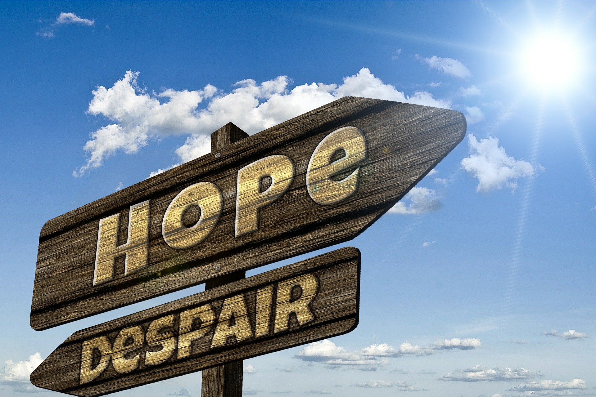 Hope or Despair Sign